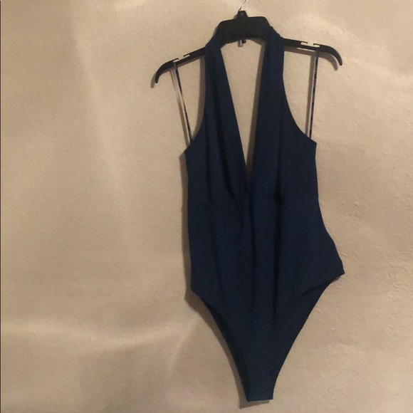 Forever 21 Plunging Bodysuit - Picture 2 of 3
